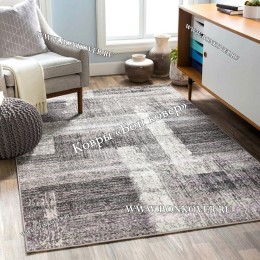 Абстрактный Серый Ковер Для Комнаты Дизайн 28222