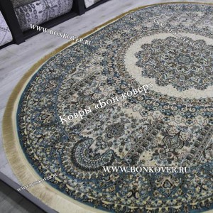 Восточный Овальный Ковер Медальон Дизайн 28756