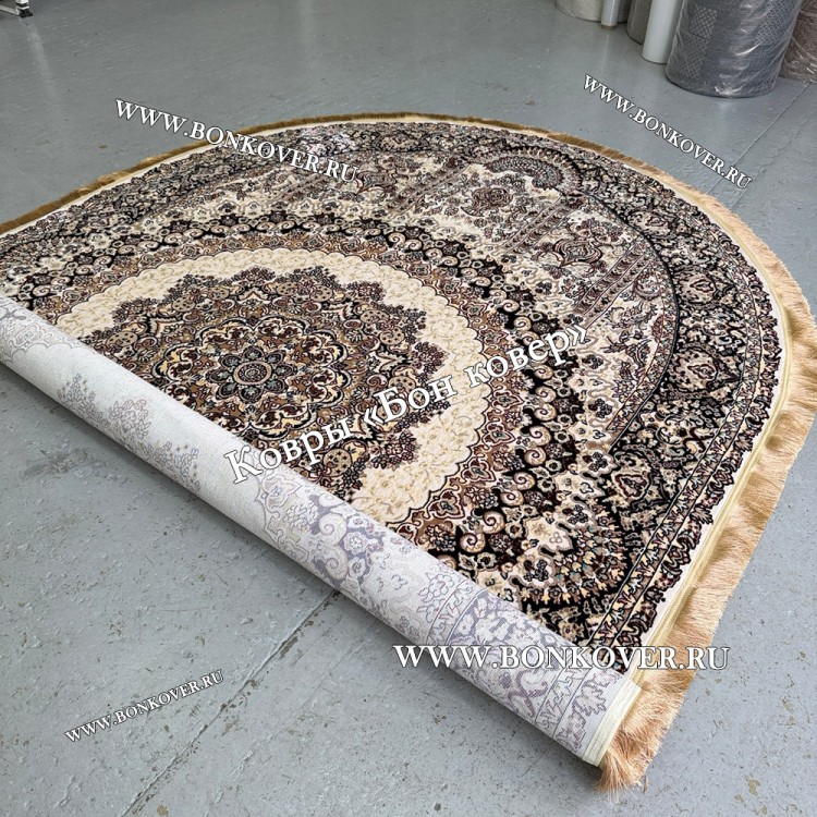 Круглый Ковер Медальон Турция Бежевый