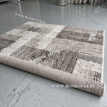 Современный абстрактный белорусский ковер коричневый дизайн 28900