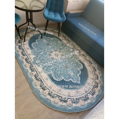 Турецкий Ковер Для гостиной New дизайн 079 Овал