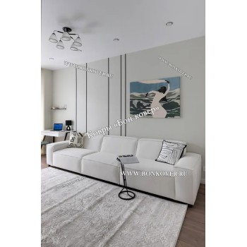 Белый Ковер Для Гостиной Дизайн 25577