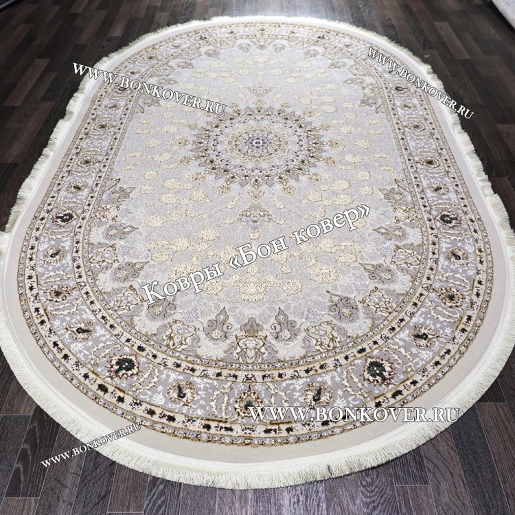 Персидский Ковер Для Гостиной Дизайн 29694 New NN Овал