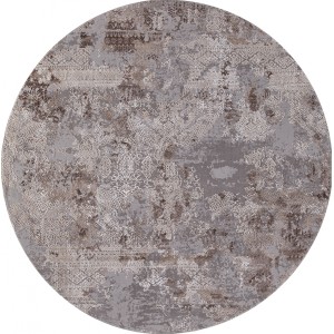 Ковер Armina 03851C GREY / BROWN Круг